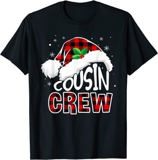 Cousin Crew Butiflo Plaid Red Christmas Pajama Holiday Unisex Shirt