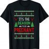 Cute Pregnancy Announcement Ugly Sweater Christmas Sarcastic Gift Shirt