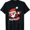 Dabbing Santa Dance Cool Christmas Costume Unisex Shirt