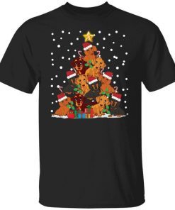 Dachshund Christmas tree Classic Shirt