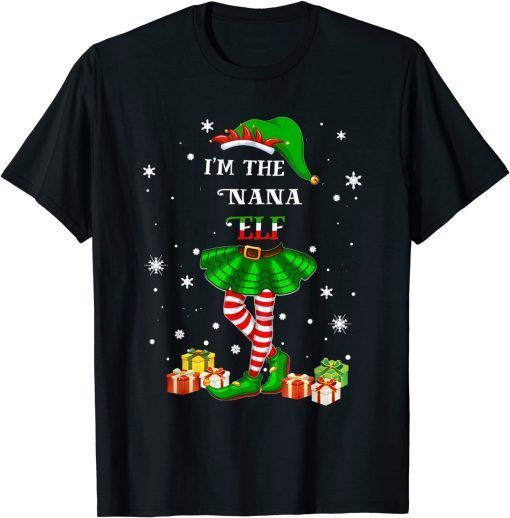 Dear Christmas I'm The Nana Elf Limited Shirt