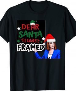 Dear Santa I Wans Framed Let's Go Biden Christmas Gift Shirt