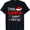 Dear Santa Matching Family Christmas Pajamas Gift Shirt