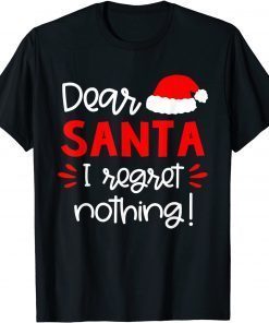 Dear Santa Matching Family Christmas Pajamas Gift Shirt