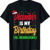 December Birthday December Is My Birthday T-Shirt