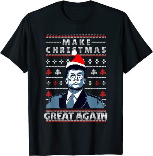 Donald Trump Make Christmas Great Again - Ugly Xmas Sweater Classic Shirt