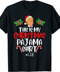 Donald Trump Santa This Is My Christmas Pajama Classic Shirt