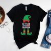 Elf Let's Go Brandon Christmas Unisex Shirt