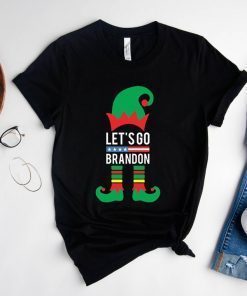 Elf Let's Go Brandon Christmas Unisex Shirt