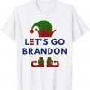 Let's Go Branden Brandon Retro Sunflower US Flag Classic Shirt