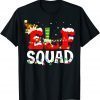 Elf Squad Family Christmas Matching Pajamas Xmas T-Shirt