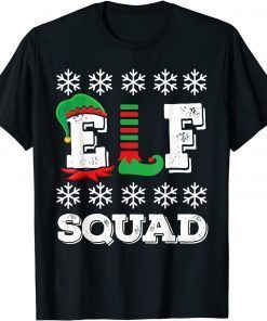 Elf Squad Matching Christmas Elves Gift Shirt