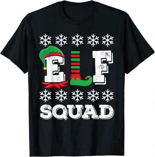 Elf Squad Matching Christmas Elves Gift Shirt