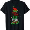 Elf Squad Third Grade Student Teacher Christmas Limited Shirt