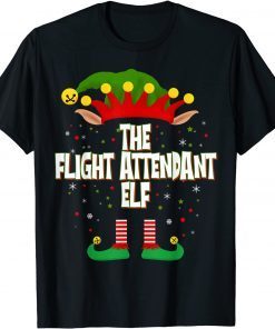 Elves Group The Flight Attendant Elf Christmas Classic Shirt