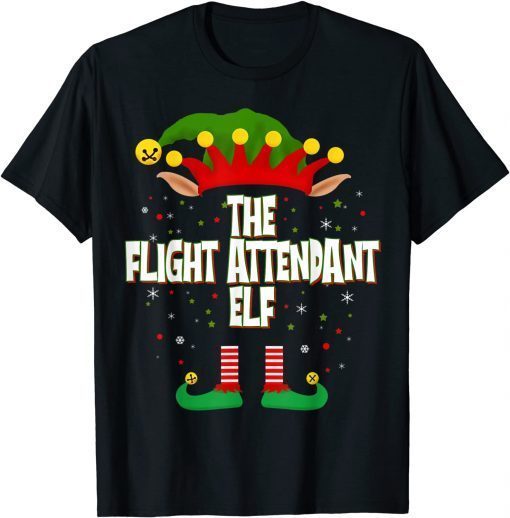 Elves Group The Flight Attendant Elf Christmas Classic Shirt