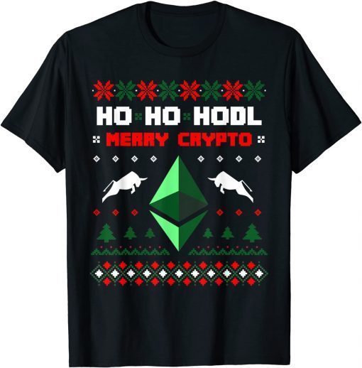 Ethereum Ugly Christmas Sweater Classic Shirt