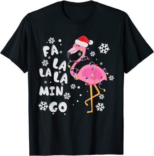 Fa La La La Mingo Sweater Flamingo Christmas Pajama Unisex Shirt