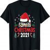 Family Christmas 2021 Matching Squad Santa Elf Gift Shirt