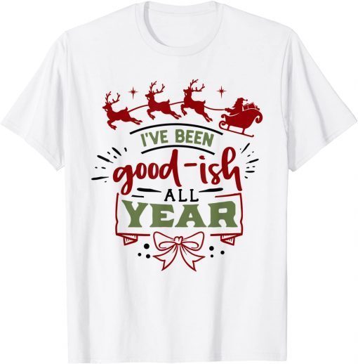 Family Matching Christmas Pajamas Funny Good-ish All Year T-Shirt