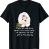 Favorite Family Maltese Puppy Funny Christmas Humor Quote Gift Shirt