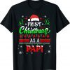 First Christmas As A Papi Limited Shirt