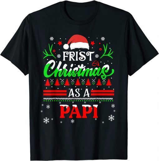 First Christmas As A Papi Limited Shirt