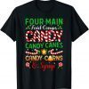 Four Main Food Groups Elf Buddy Christmas Pajama Unisex Shirt