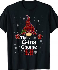 G-Ma Gnome Buffalo Plaid Matching Family Christmas Pajama Classic T-Shirt