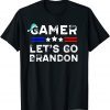Gamer Let's Go Brandon Family Matching Christmas Group 2021 T-Shirt