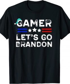 Gamer Let's Go Brandon Family Matching Christmas Group 2021 T-Shirt