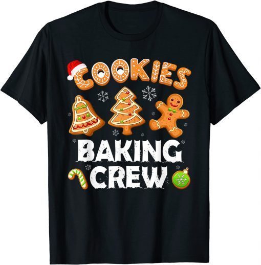 Gingerbread Team Cookie Baking Crew Christmas Santa Family 2021 Shirt