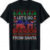 Go Brandon Let's Go 2024 Meme Biden Ugly Christmas Classic Shirt