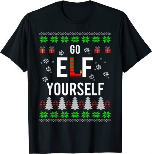 Go ELF Yourself Christmas Holiday T-Shirt