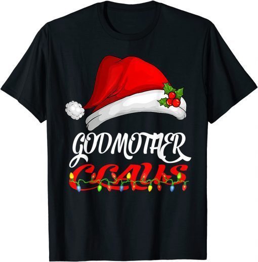 Godmother Claus Christmas Pajama Family Matching Xmas Unisex Shirt