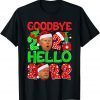 Goodbye 2021 Anti Biden Hello 2022 Trump New Year Christmas Classic T-ShirtGoodbye 2021 Anti Biden Hello 2022 Trump New Year Christmas Classic T-Shirt