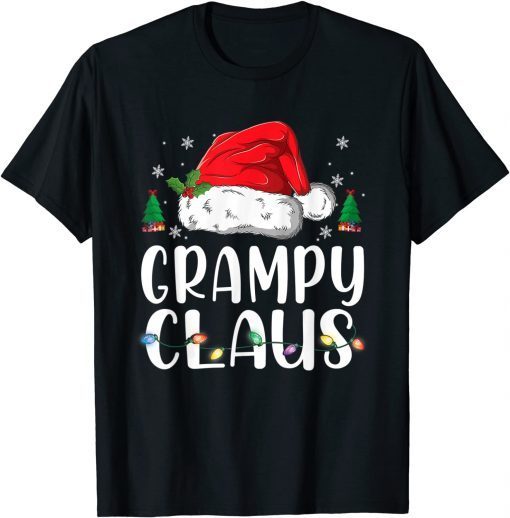 Grampy Claus Christmas Pajama Family Matching Xmas Unisex Shirt