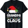 Granda Christmas Pajama Family Lights Santa Classic Shirt
