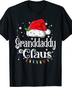 Granddaddy Claus Shirt Christmas Pajama Family Matching Xmas Gift Shirt