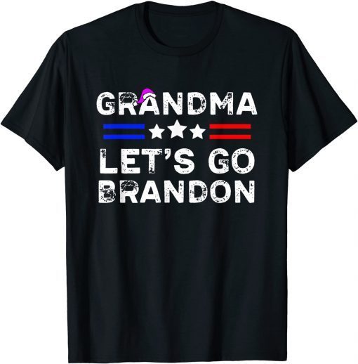 Grandma Let's Go Brandon Family Matching Christmas Group Gift T-Shirt