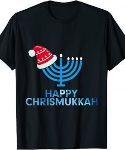 HAPPY CHRISMUKKAH Hanukkah Chanukah Jewish Unisex T-Shirt