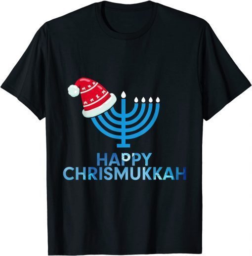 HAPPY CHRISMUKKAH Hanukkah Chanukah Jewish Unisex T-Shirt