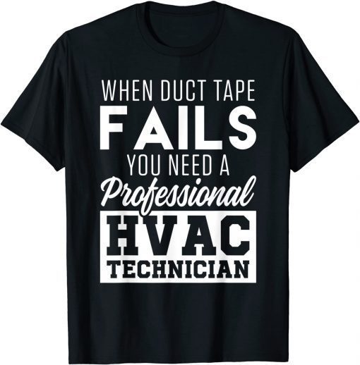 HVAC Technician Funny HVAC Tech 2021 T-Shirt