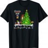 Hanging With My Gnomies Gnome Family Christmas Gift Shirt