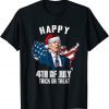 Happy 4th Of July Joe Biden Christmas Ugly Sweater T-Shirt