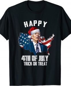 Happy 4th Of July Joe Biden Christmas Ugly Sweater T-Shirt