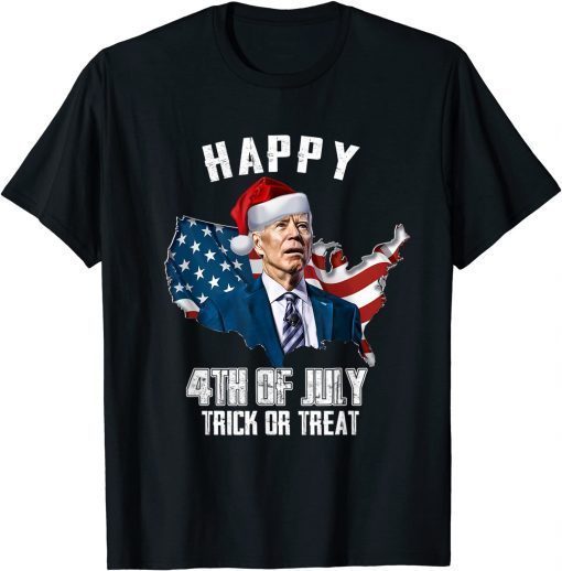 Happy 4th Of July Joe Biden Christmas Ugly Sweater T-Shirt