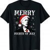 Happy 4th of July Funny President Joe Biden Happy Christmas Classic T-Shirt