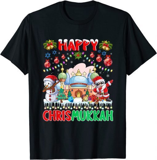 Happy Chrismukkah Hanukkah Christmas Jewis Pajama Classic Shirt