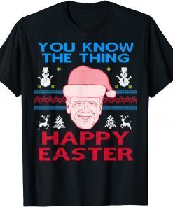 Happy Christmas Biden Happy Easter Christmas Limited Shirt